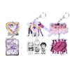K-POP Group Exquisite Anime Character Acrylic Plate Keychain Pendant