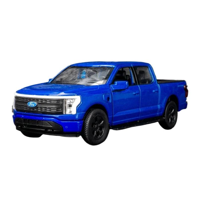 1/36 Ford Raptor F150 Lightning Сплав Литой Игрушечная Модель Автомобиля Звук и Свет Инерционный Детская Игрушка Коллекционные Предметы Подарок на День Рождения