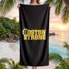 Boston Bruins Fashion Beach Towel Portable Soft Quick Dry Towel For Swimming Camping Holiday Use