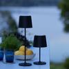 Lampe à poser LED KAAMI BRILLIANT - Noir - Extérieur - 2W - IP44 - Métal et plastique