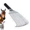 Horse Undercoat Rake Animal Back Scratcher Shedding Brush Steel Cashmere And Wool Brush Coat Dematting Comb For Pets Animals