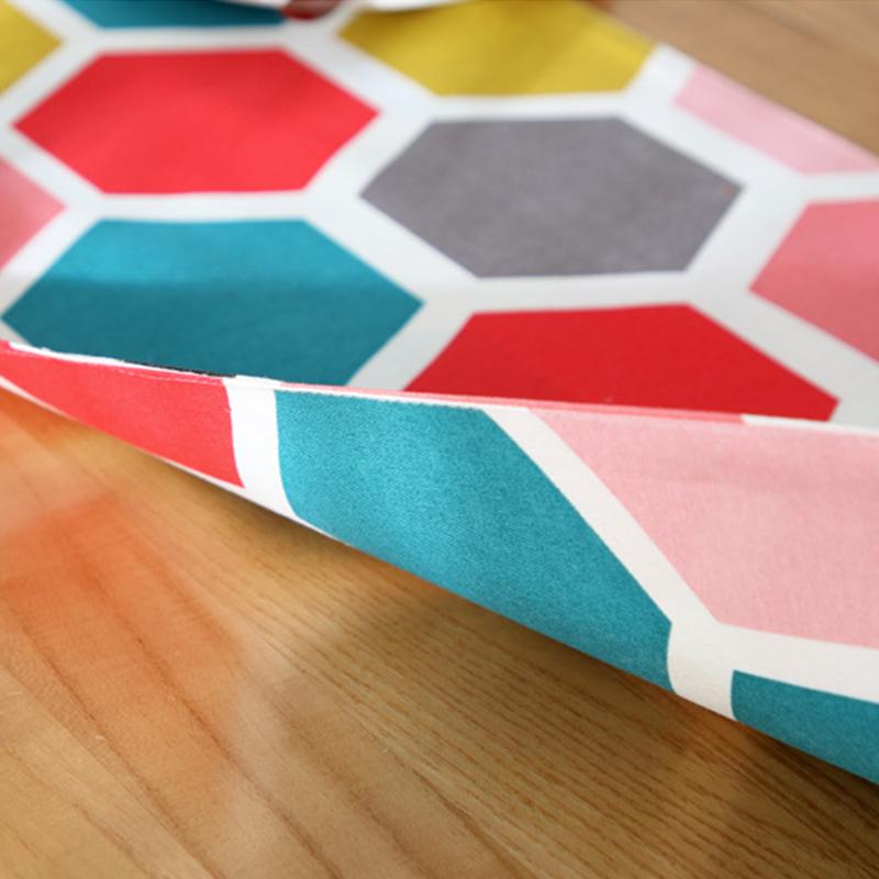 Имитация хлопка и льна Скатерть-дорожка с принтом Многоцветная Скатерть Чехол Скатерть Украшение стола