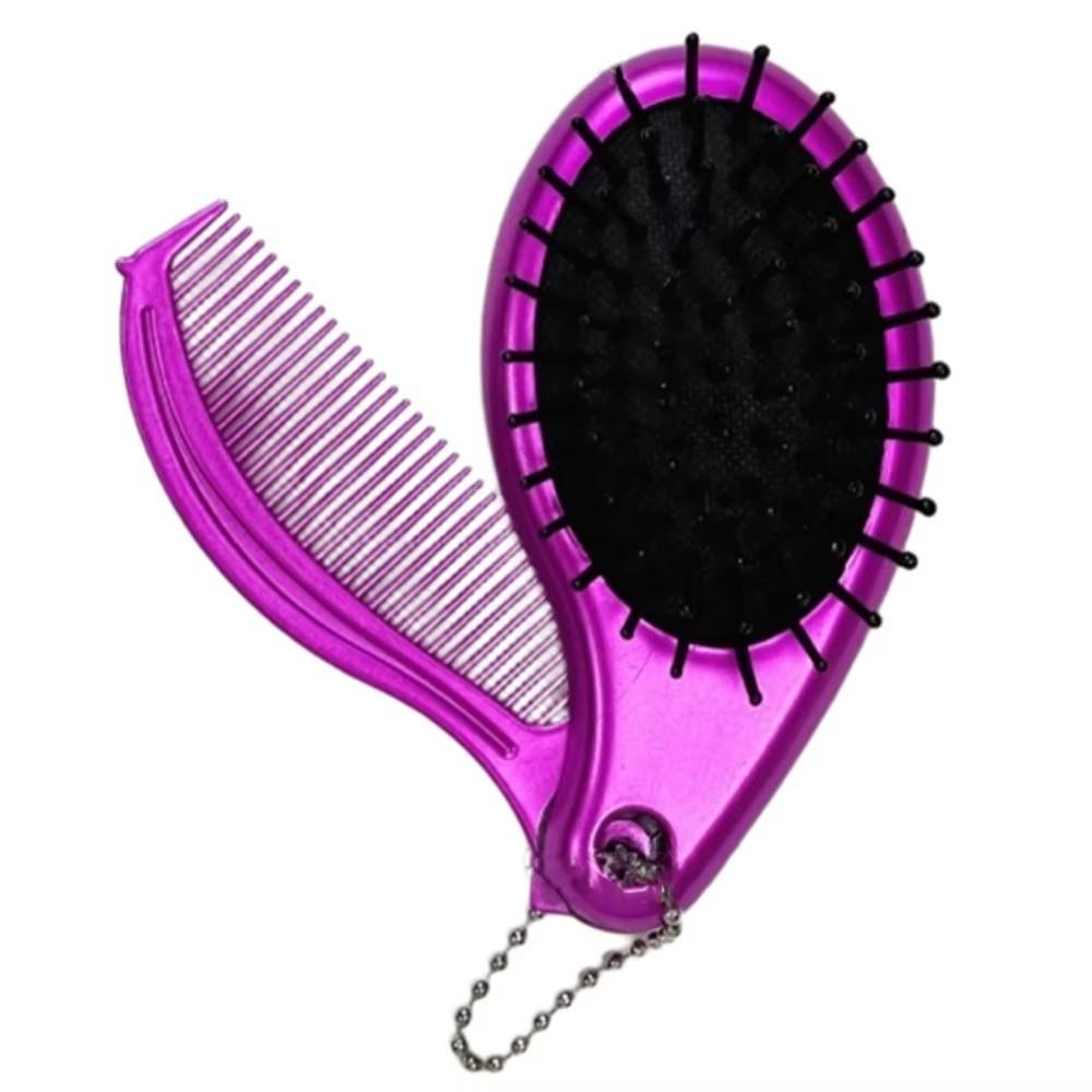 Foldable Air Cushion Comb 3 in1 Travel Massage Comb Fashion Portable Hair Brush Styling on-the-Go