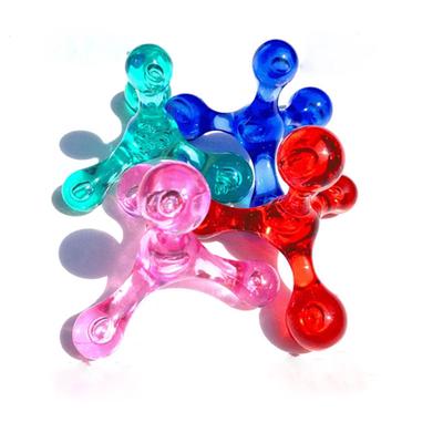 Мини-массажная палочка для спины, модный домашний массажер для всего тела, массажер с четырьмя шариками, высокое качество