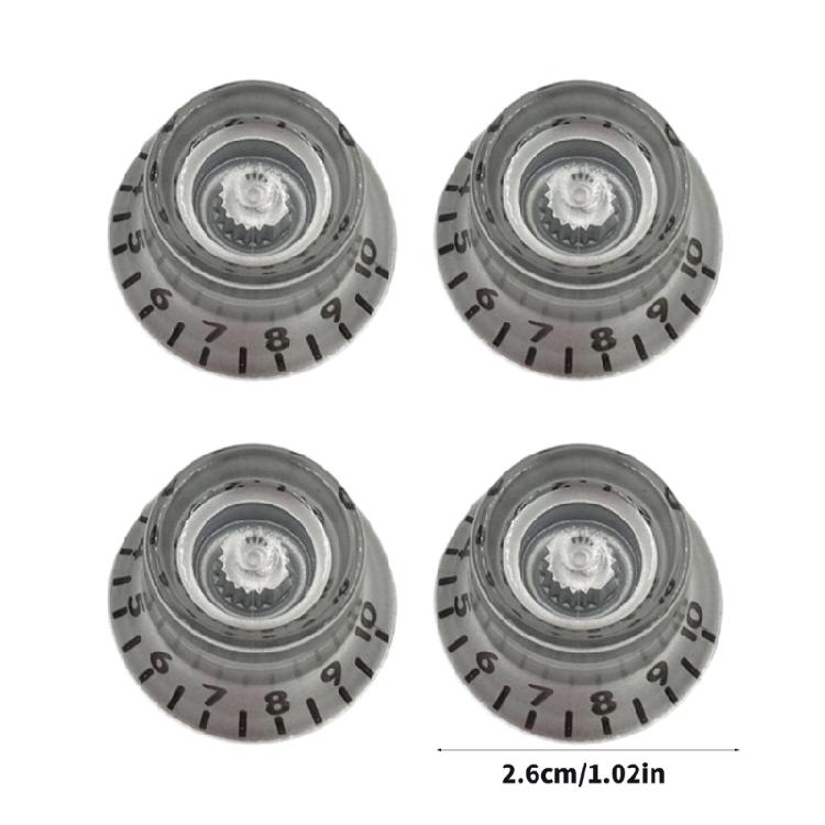 Jazzes Guitar Knobs Concentric Knobs Bass Effect Button Control Turning Knobs Bass Knobs Guitar Potentiometer Knobs
