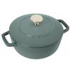 Staub Eucalyptus S литая эмалированная рисоварка с двумя ручками на 1 чашку, совместимый с IH японский продукт с серийным номером "Wanabe 16 см" [авторизованный номер] Wa-NABE