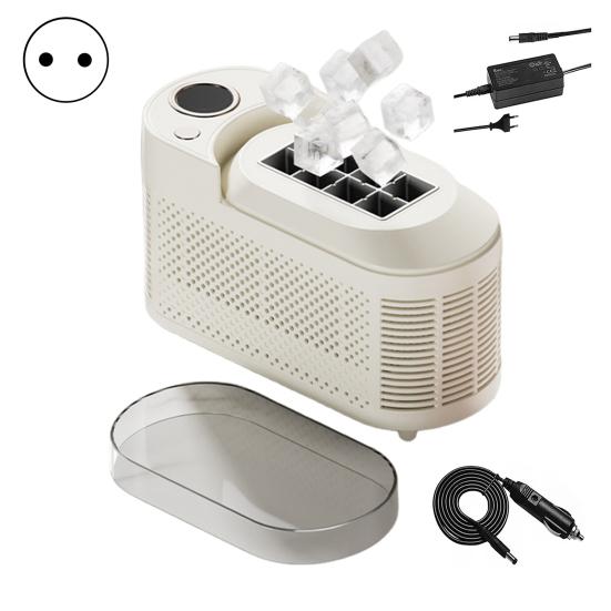 Desktop Ice Maker Machine Food-Grade Large Capacity Low Noise Compact Portable Design Automatic Ice Box Ice Cube Maker