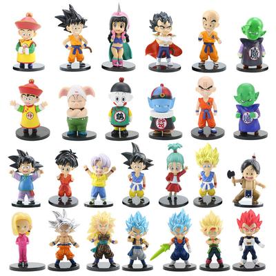 Фигурка Аниме Dragon Ball Z Супер Сайян Сон Гоку Сон Гохан Веджета Броли Пикколо Маджин Буу Набор Фигурок Действия Модель Подарки Игрушка