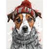 5d DIY Алмазная картина вышивка крестом животное собака алмазная вышивка мозаика полный круглый дрель домашний декор