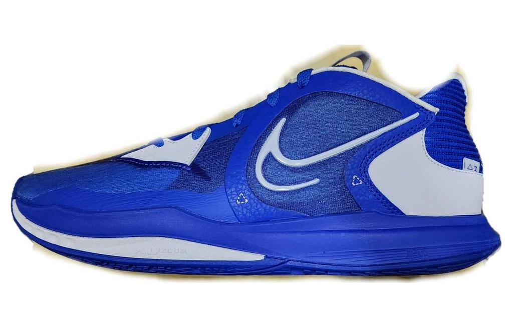 Nike Kyrie Low 5 Износостойкие Дышащие Низкие Баскетбольные Кроссовки Мужские Синие DX6651-400