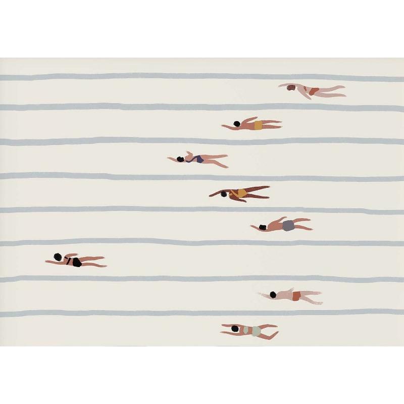 Парусник Бассейн Океан Цветочный Минималистичный Настенный Арт Холст Живопись Постеры и Принты Настенные Картины для Декора Гостиной