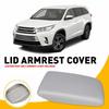 Крышка центральной консоли подлокотника из ПУ кожи Подходит для Toyota Highlander 2008-2013 Новая