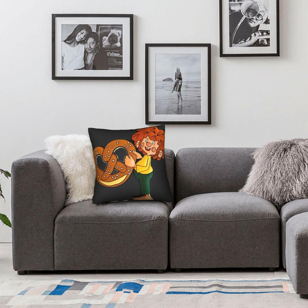 P-Pumuckl Pillowcases Fashion Pillow Case For Sofa Home Decoration Soft Pillow Cover