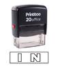 Printtoo Office Stationary IN Self Inking Rubber Stamp Custom Stamp-Black
