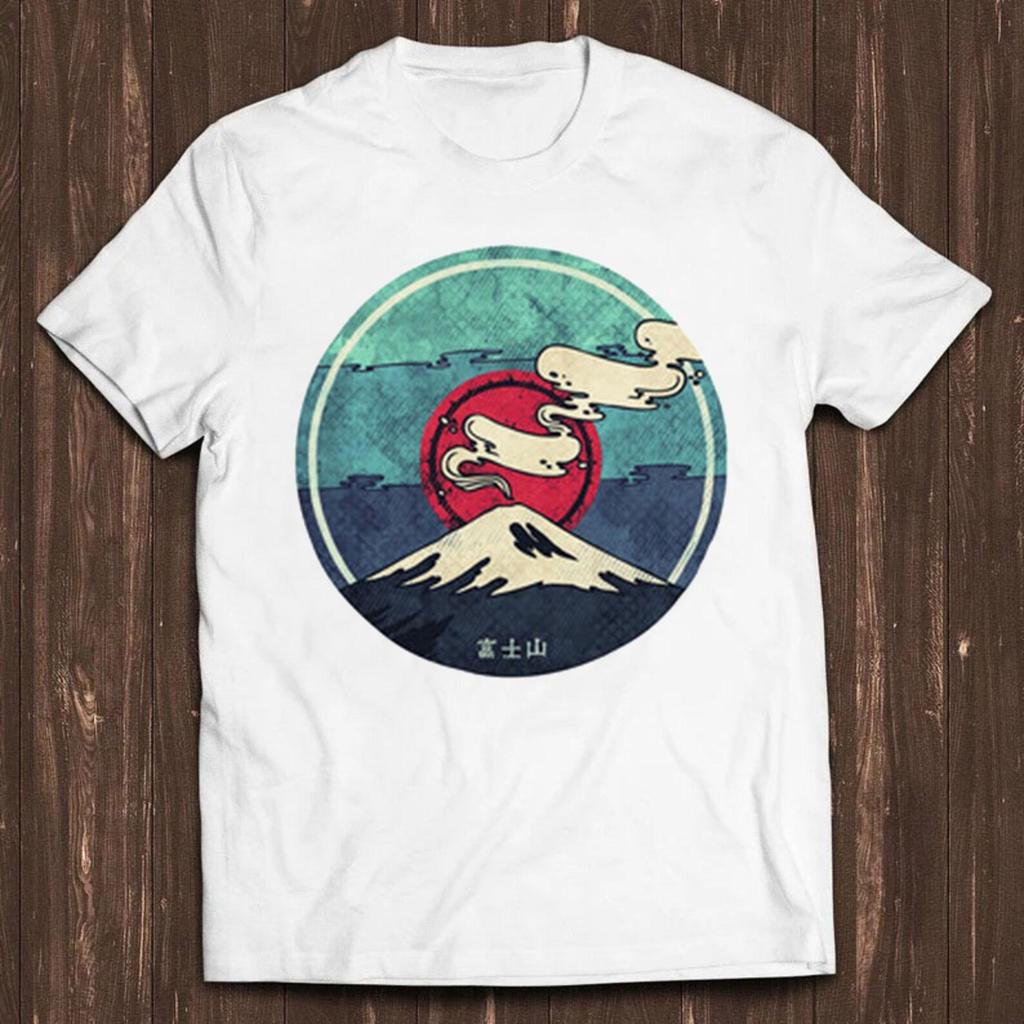 Fuji Mens Kids T Shirt Fuji-san Mount Japan Iconic Volcano Tokyo Cool Gift Tee C459