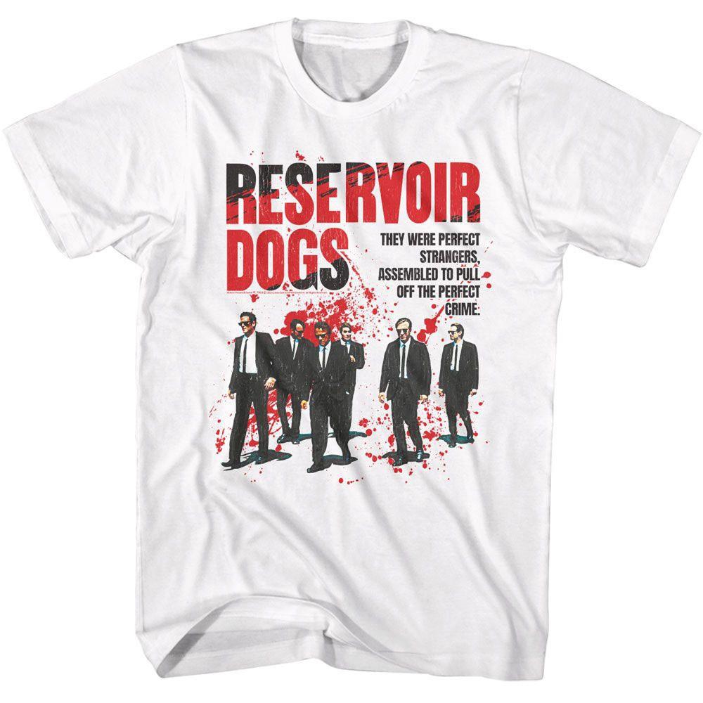 Men's Reservoir Dogs Reservoir Dogs Movie Poster T-shirt Small White