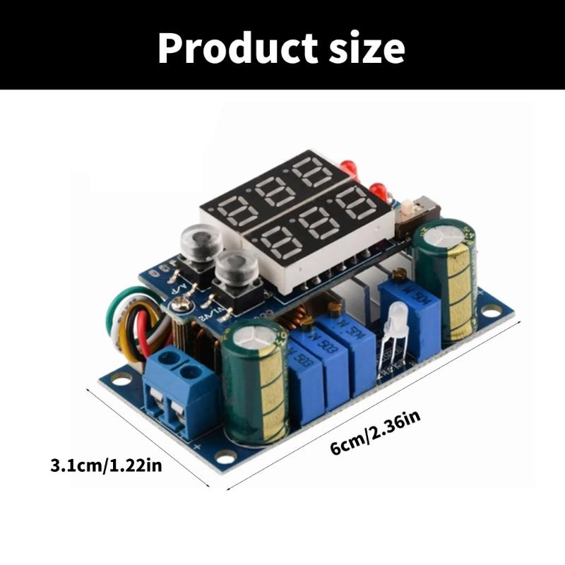MPPT Солнечный контроллер заряда 5A Модуль преобразователя для эффективной зарядки аккумулятора с двойными светодиодными индикаторами