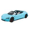 1/24 Tesla Roadster Supercar Alloy Model Car Toy Diecasts Metal Casting Sound and Light Car Toys for Children Vehicle