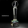 Customized High-End Sports Golf Crystal Trophy, One shot Hole, Competition Award Medal, New Home Decoration, Free Engraving, 1Pc