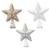 Crafts Christmas Tree Decorations Pentagram Tree Ornaments New Christmas Tree Top Star