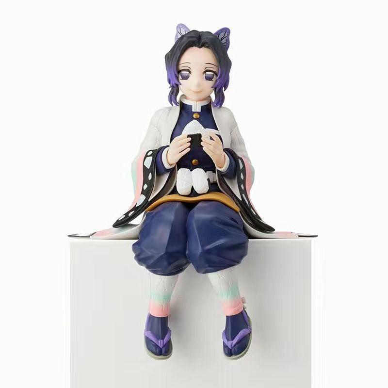 Kimetsu No Yaiba - Рисовый шарик Танджиро Незуко Зеницу Украшения Для Рабочего Стола Корпуса ПК И Автомобиля Аниме Фигурка Модель Кукла Игрушка Подарок