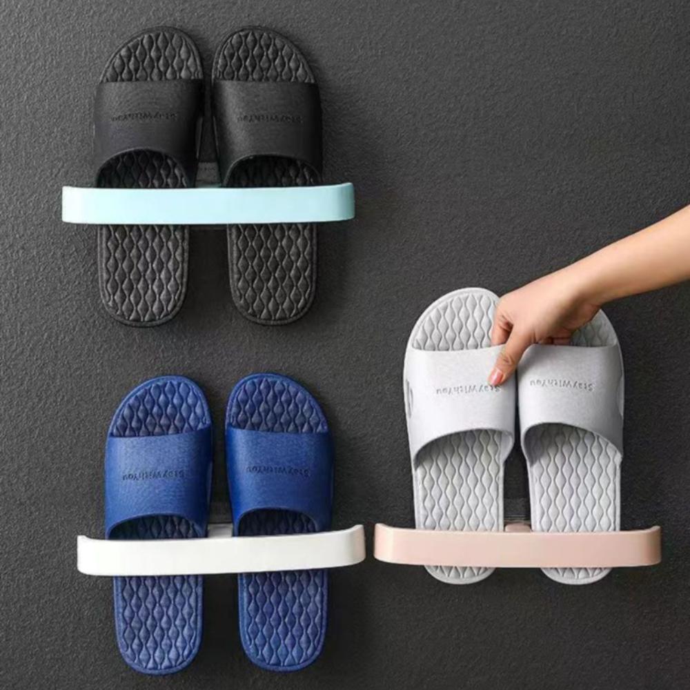 Bathroom Non Perforated Slipper Rack, Bathroom Storage Rack, Shoe Storage, Toilet Wall Mounted Rack, Drain Rack Manufacturer