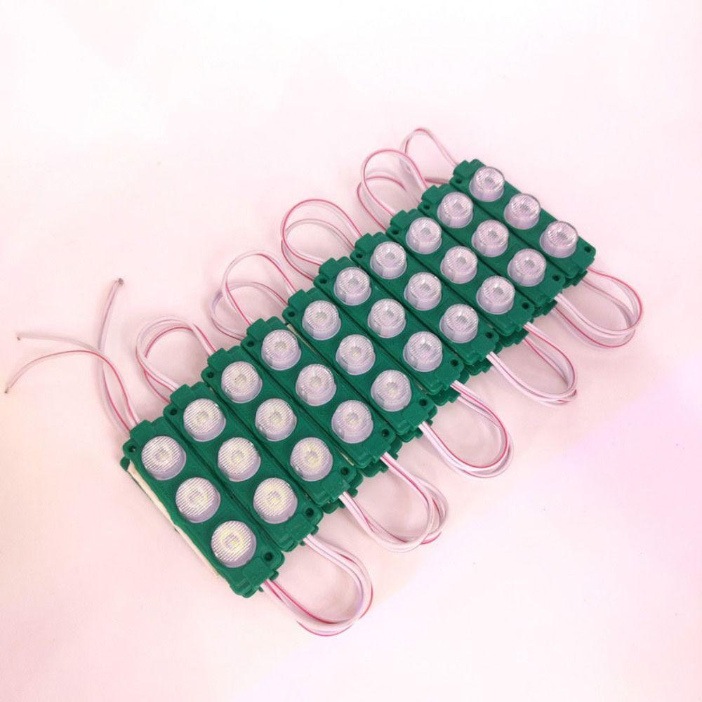 20pcs Luminous Led Module Waterproof Hard Strip Bar Light Backlight Modules  Truck Side Marker
