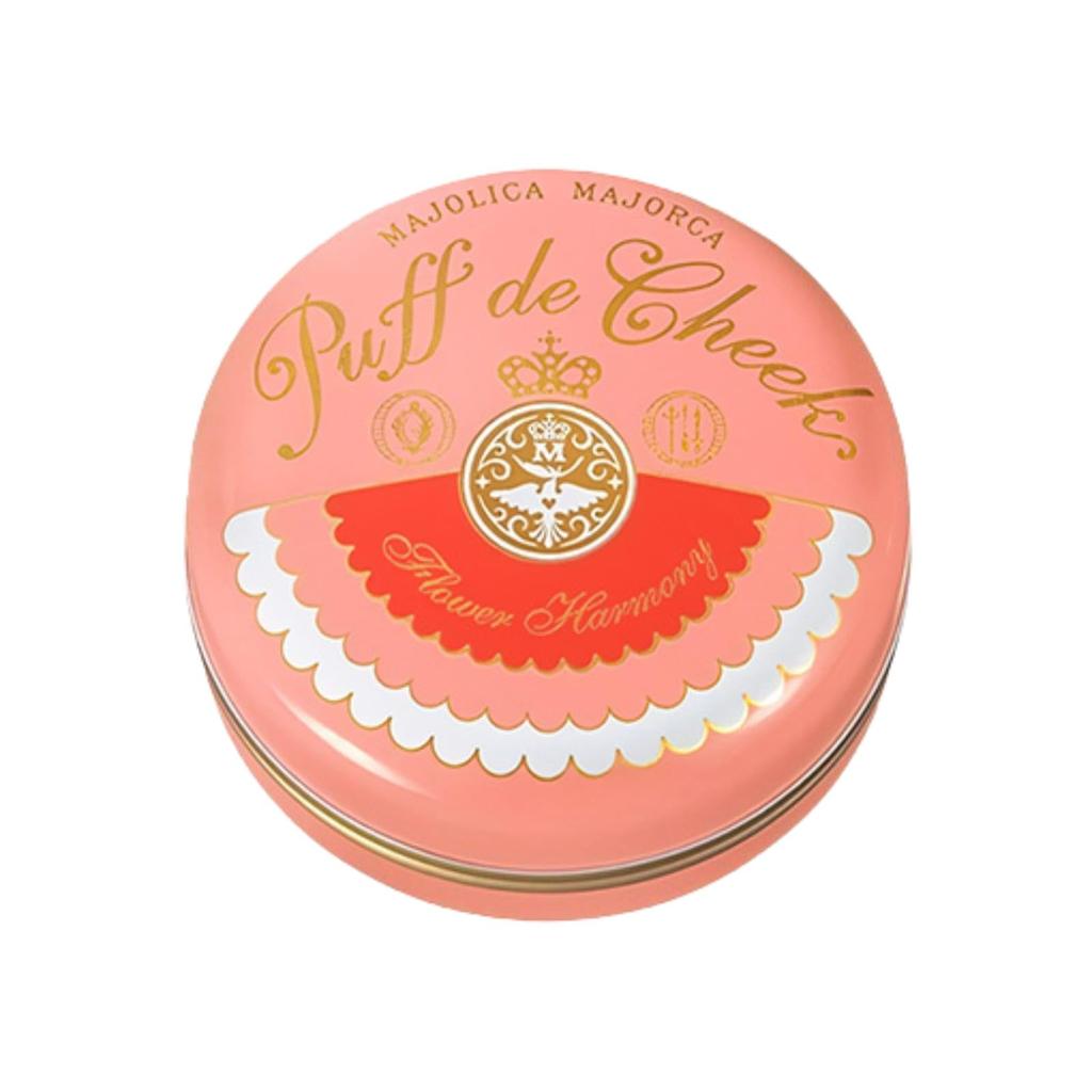 MAJOLICA MAJORCA Puff De Cheek RD303 Mandarin Mix Powder (Flower Harmony) 5.8g (x 1)