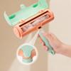 Cute Cat Ear Hair Remover Brush Reusable Hair Self-cleaning Brush Clothing Sofa Hair Sticky Roller Home Pet Hair Clean Tool