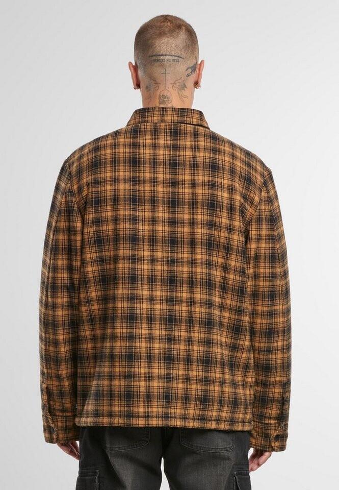 Демисезонная куртка Brandit Classic Sherpa Jacke camel schwarz kariert