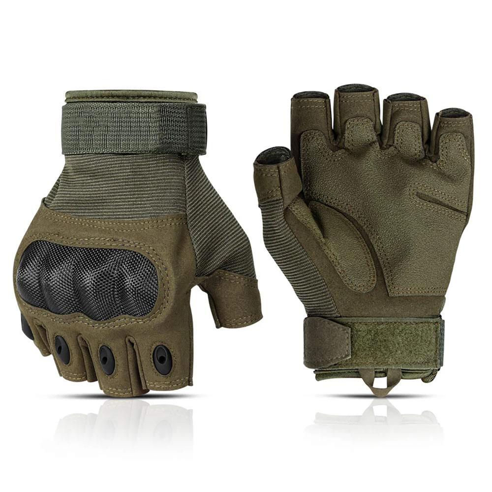 Tactical Men Full Finger Gloves Hard Knuckle Touch Screen Non-slip Wear-resistant Gloves for Outdoor Airsoft Hunting Hiking