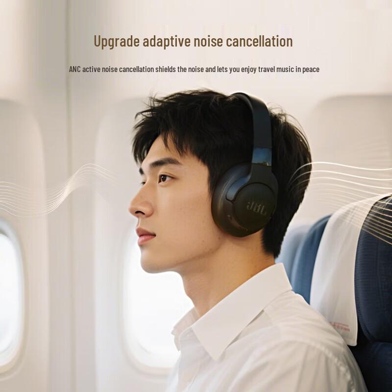JBL TUNE770NC Adaptive Noise Cancelling Over-Ear Bluetooth Headphones