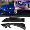 Глянцевый Черный Задний Диффузор для Бампера Toyota Subaru 2013-2018, Модификация Углового Защитного Элемента.