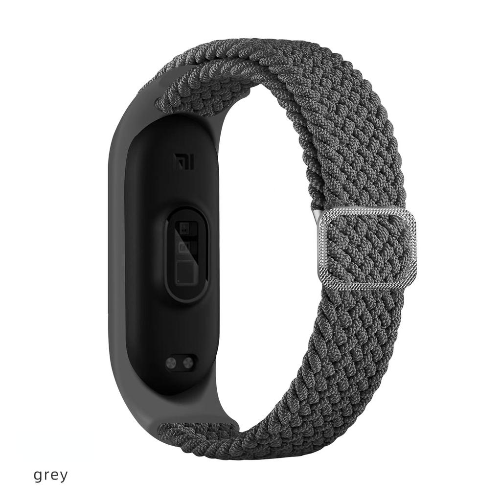 NEW Nylon Loop For Xiaomi Mi Band 7 Nfc Smartwatch Wristband Sports Miband7 Correa Replacement Bracelet Smart Band 6 5 4 3 Strap