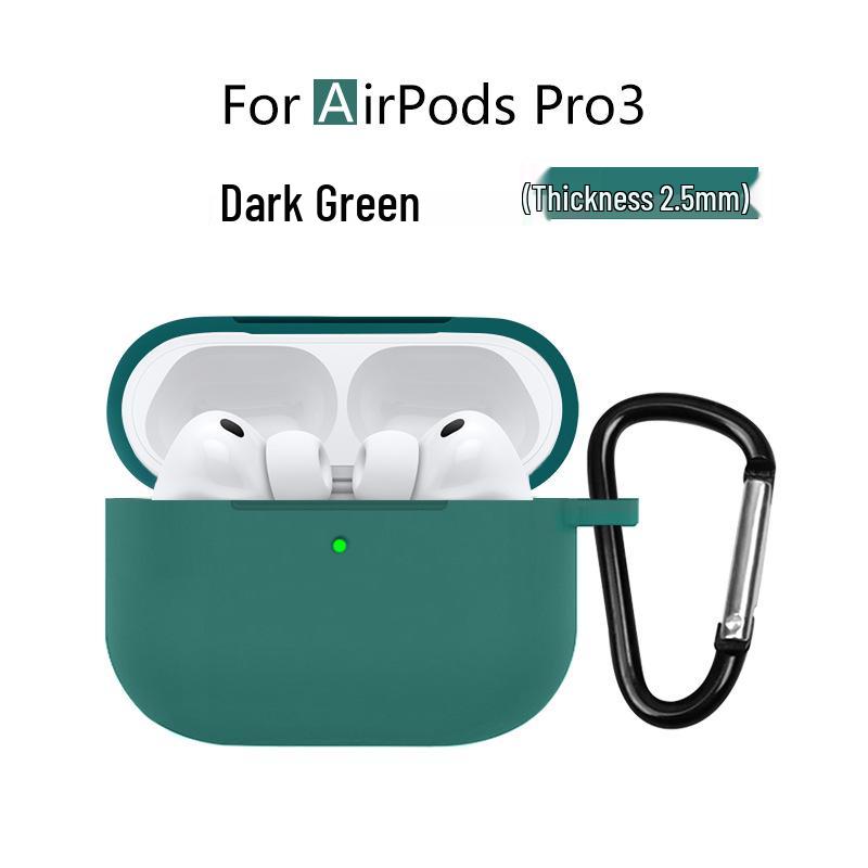 Совместимый с Apple AirPods Pro 3 Силиконовый Защитный Чехол, Чехол для Bluetooth Наушников