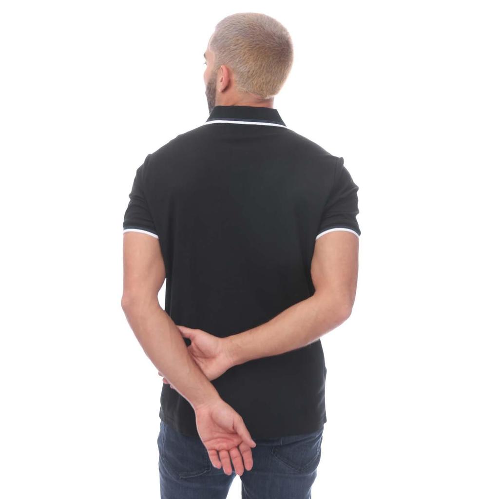 Original Penguin Mens Pique Tipped Polo Shirt