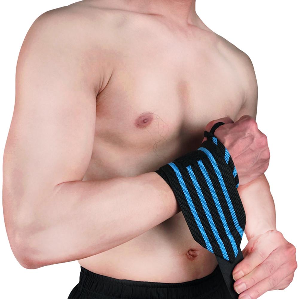 Fitness Adjustable Wristband Elastic Wrist Wraps for Weightlifting Powerlifting Wrist Support