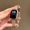 New bracelet magnetism Metal link For Apple Watch band Series 8/7/6/10/9 40mm 41mm 38mm 42mm 44mm 45mm 46mm Strap