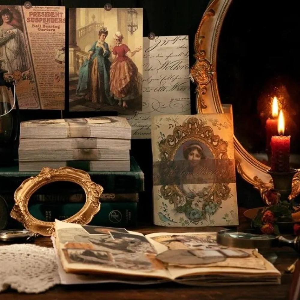 100 шт. Бумага для скрапбукинга и сообщений «Сделай сам» с декоративными цветами, 8 стилей, Бумага для фона, Блокнот, Альбом для дневника