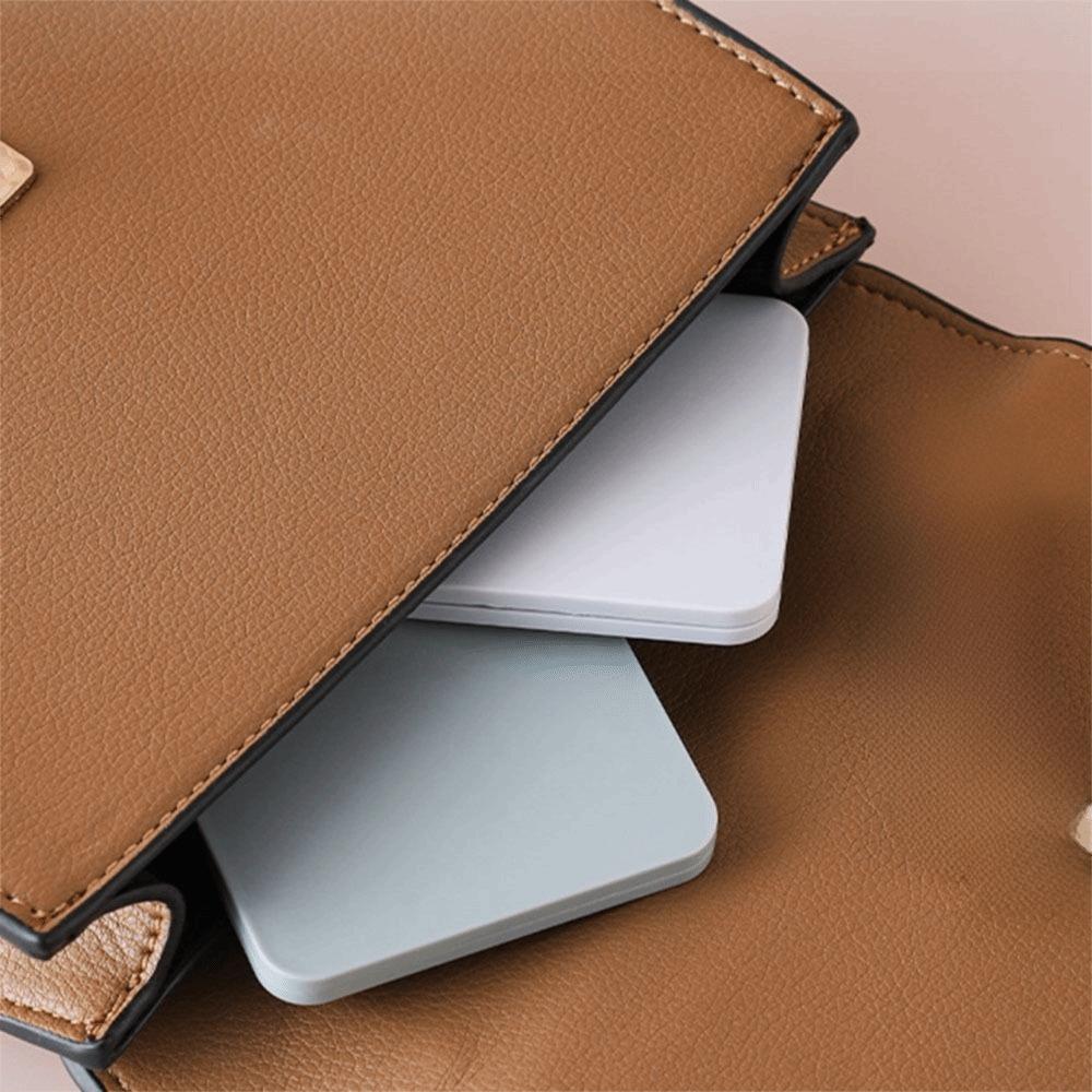 Compact Make-Up Mirror Mini Pocket Mirror Feel Comfortable Hand-Held Mirror  Women