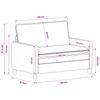 Sofa Set 2 pcs Anthrazit Polyester