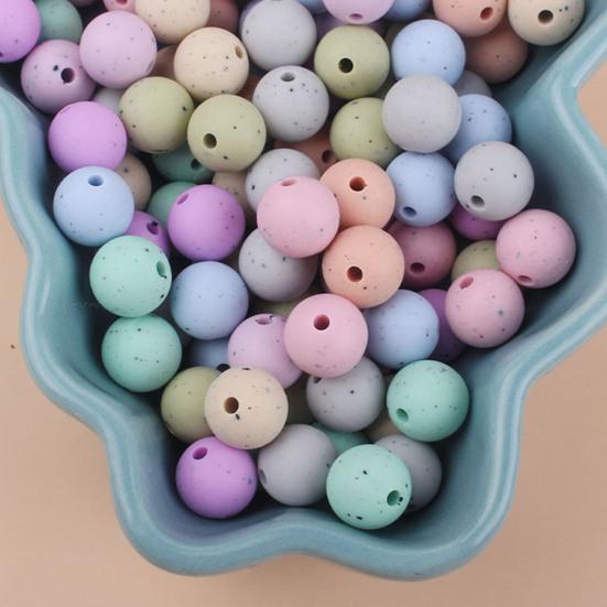 Силиконовые 10 шт. 12 мм однотонные бусины, многоцелевые, легкие, надежные, практичные, круглые бусины для прорезывания зубов, товары для детей