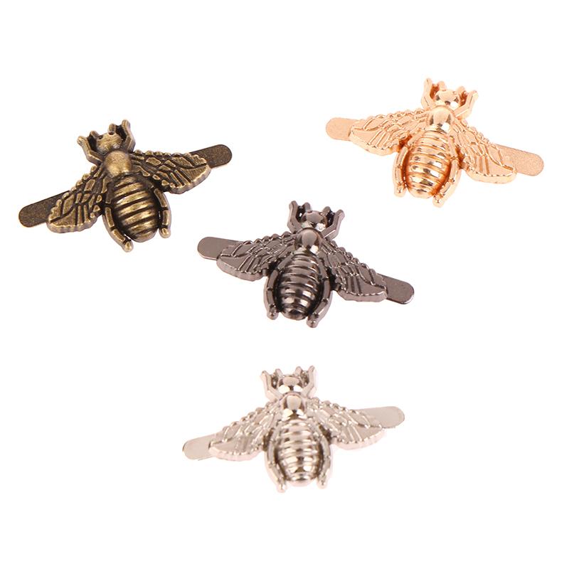 2 шт. металлическая декоративная пряжка в форме пчелы, зажим для сумки, фурнитура для кожаной сумки «сделай сам», сумки, аксессуары для обуви