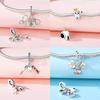Balloon Birthday Cake Bone Tooth Stethoscope Bead Components Copper Metal Charm Bead Components Pendant Bead Component Compatible With Women