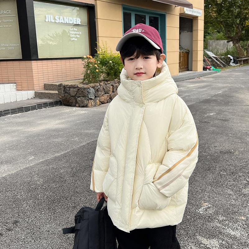 Детская пуховая куртка осенне-зимняя утепленная мужская и женская детская куртка с капюшоном