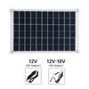 15W Flexible Solar Panel 12V Battery Charger Dual USB With 10A-60A Controller Solar Cells Power Bank for Phone Car Yacht RV