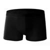 Zhudiman Men's Summer Breathable Solid Color Boxer Briefs