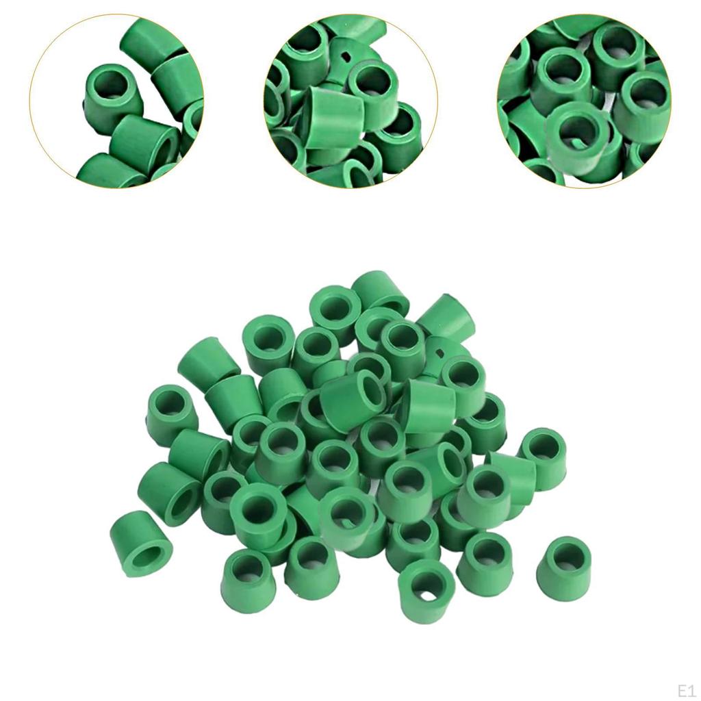 50Pcs Air Conditioning Charging Hose Rubber Gaskets 8mmx9mm Replacement Part Sealing O Rings for Car