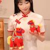 Soft Cartoon Horse Doll Mascot Dolls Stuffed Animal Decoration New Year Mascot  Home Display