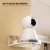 Wall Mounted CCTV Monitoring Bracket Self Adhesive Surveillance Mount Shelf Indoor Outdoor Bracket